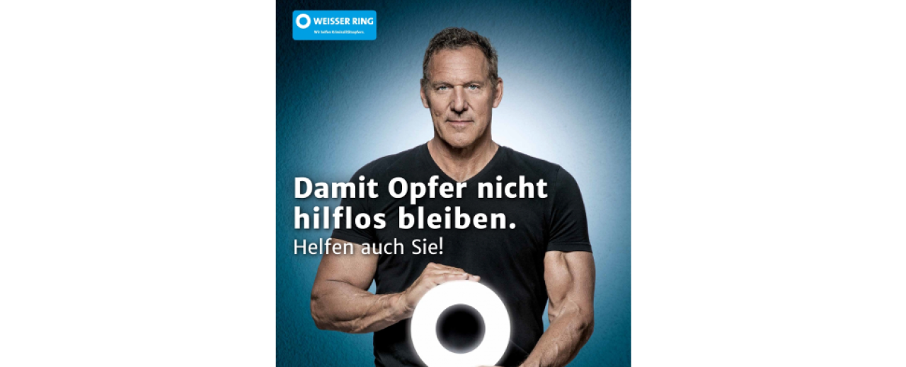 Ralf Moeller. Foto: WEISSER RING